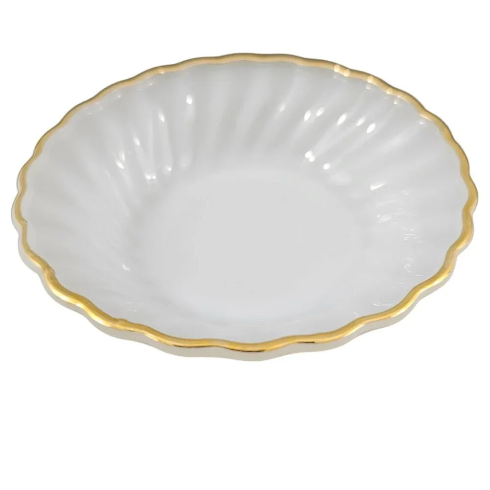 Anchor Hocking Fire King Milk Glass Custard Dessert Appetizer Bowls – Set of 4